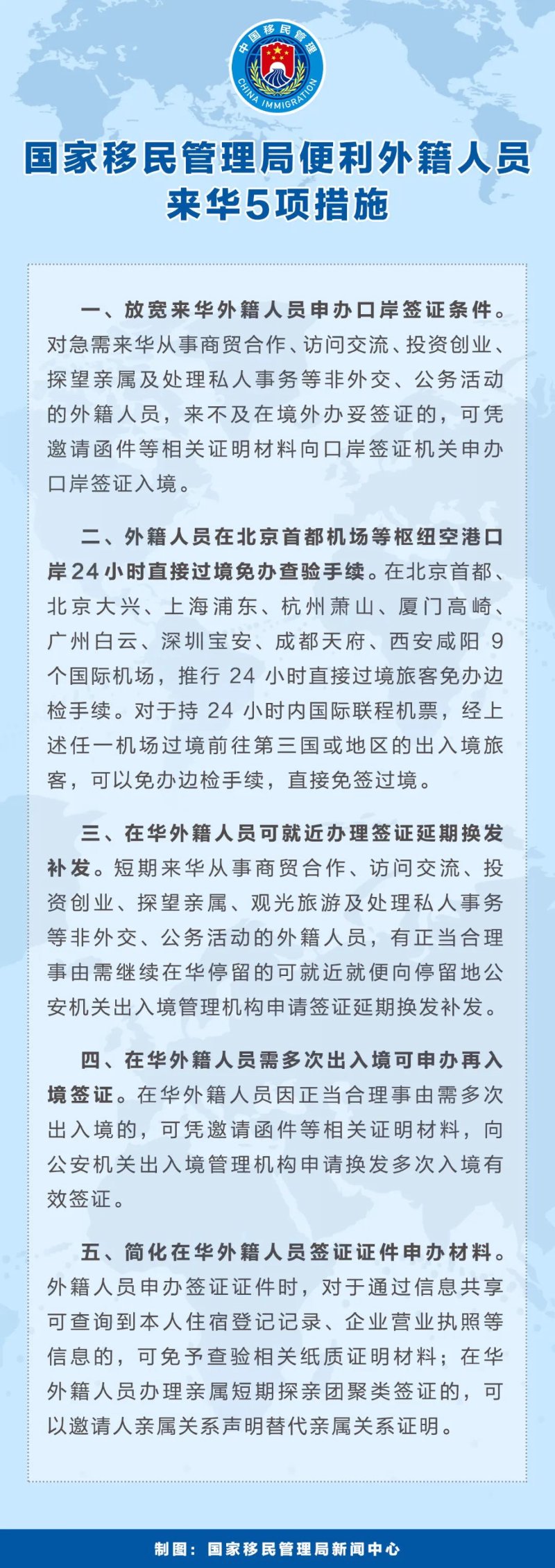 移民办理流程